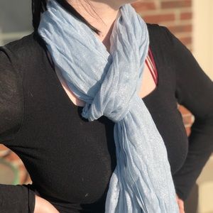 Shimmer glitter scarf